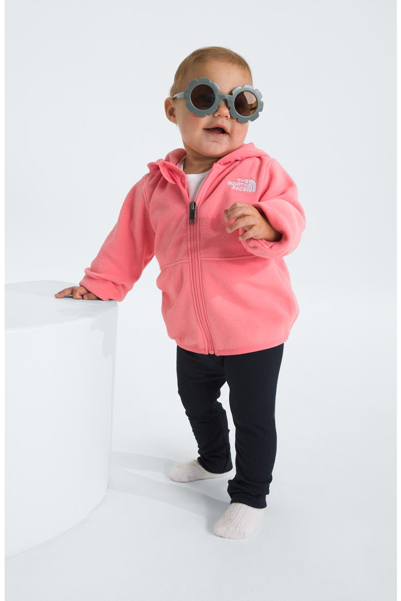 Kids' Glacier Zip Hoodie, Alternate, color, CORAL CRUSH