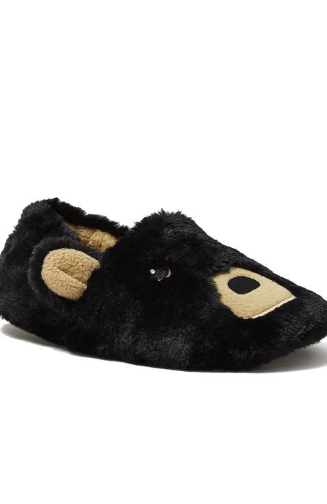 Toddlers Cute Furry Animal Slippers