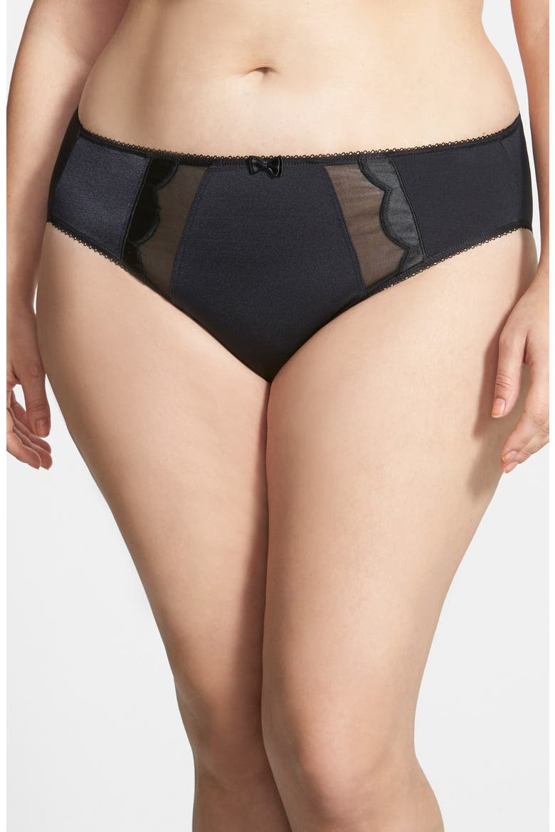'Rita' Briefs, Main, color, BLACK