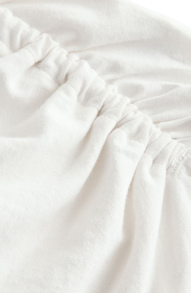 smALLSAINTS by ALLSAINTS Kids' Soleil Ruched Cotton Graphic T-Shirt, Alternate, color, White