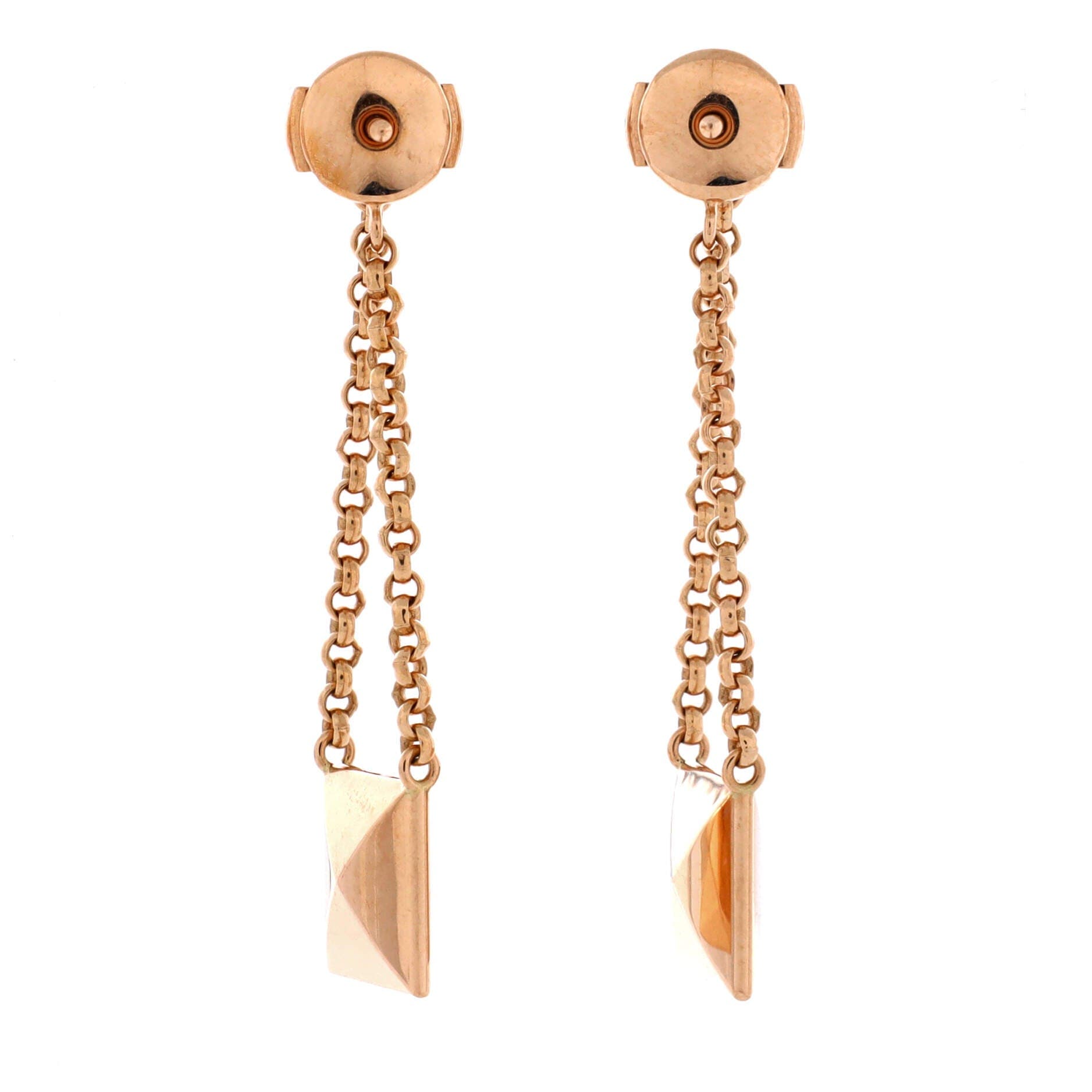 Clou D'H Drop Earrings 18K Rose Gold, Alternate, color, Rose Gold