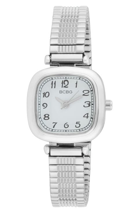 Mini Stretch Quartz Bracelet Watch, 27mm