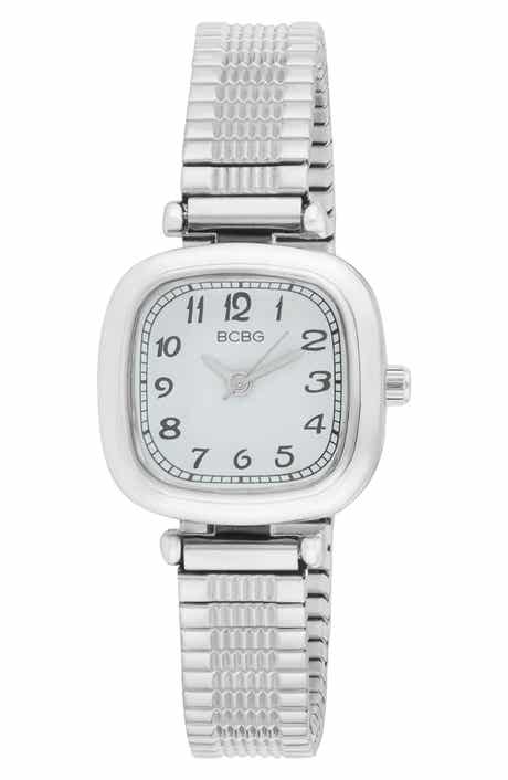 BCBG Mini Stretch Quartz Bracelet Watch, 27mm