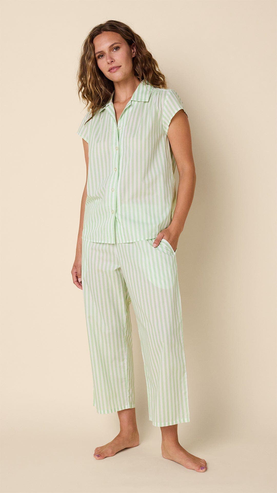 Classic Stripe Light Green