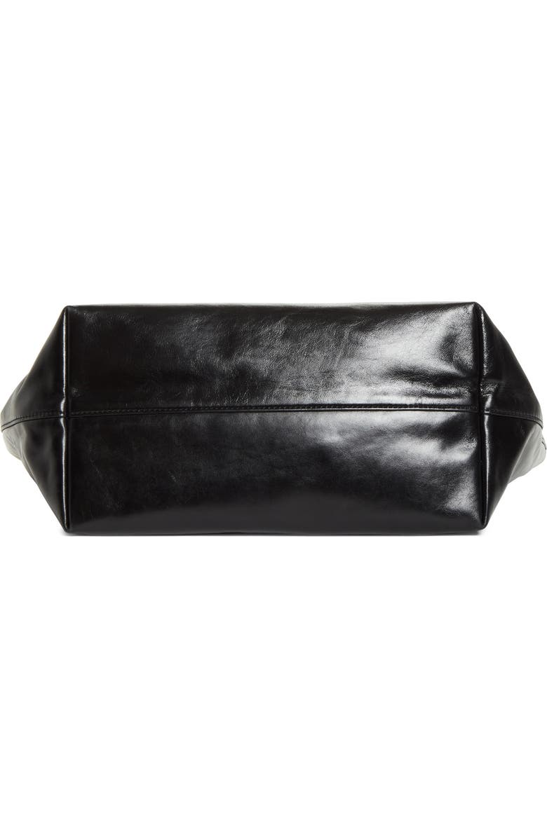 Alexander Wang Medium Punch Leather Tote Bag, Alternate, color, Black
