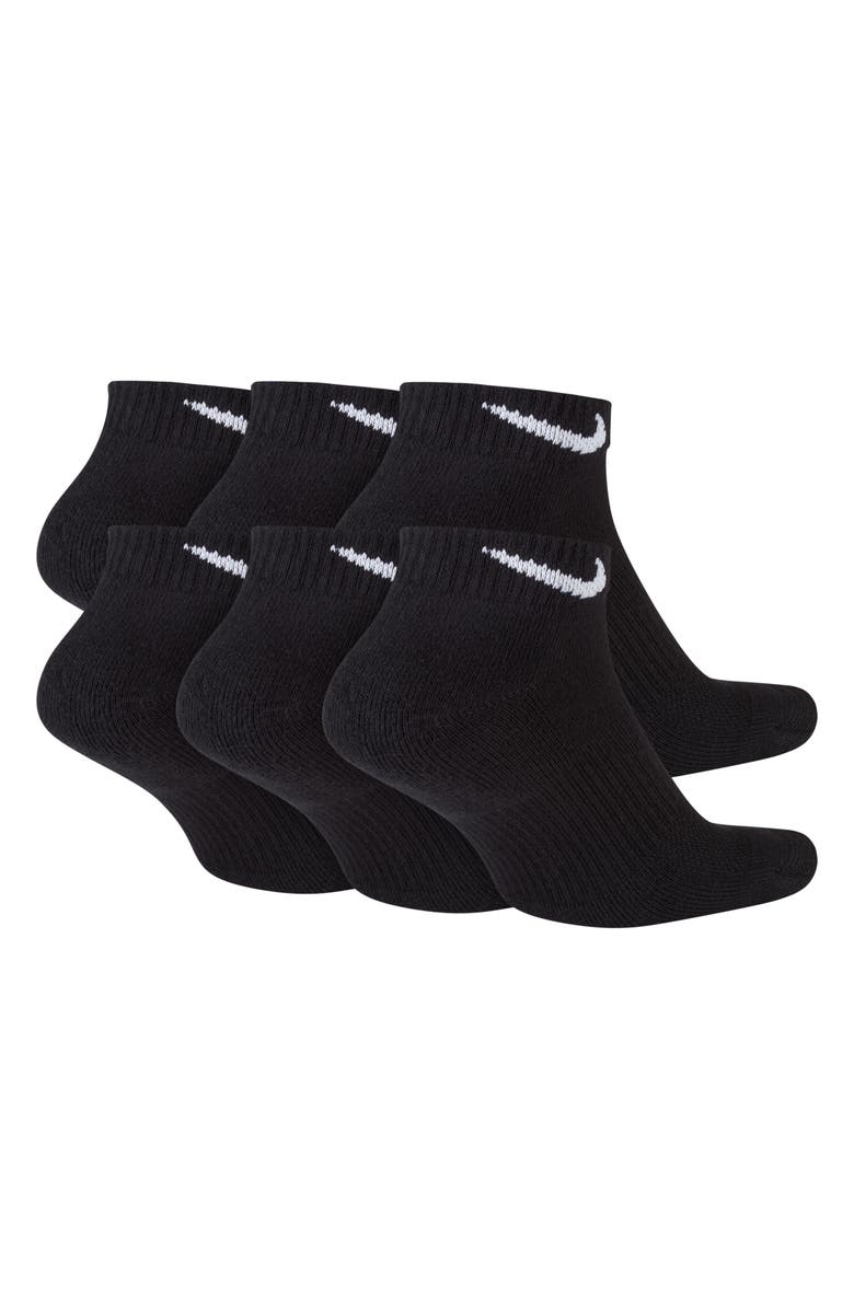 Nike Kids' 6-Pack Comfort Plus Dri-FIT Cushioned Ankle Socks, Alternate, color,