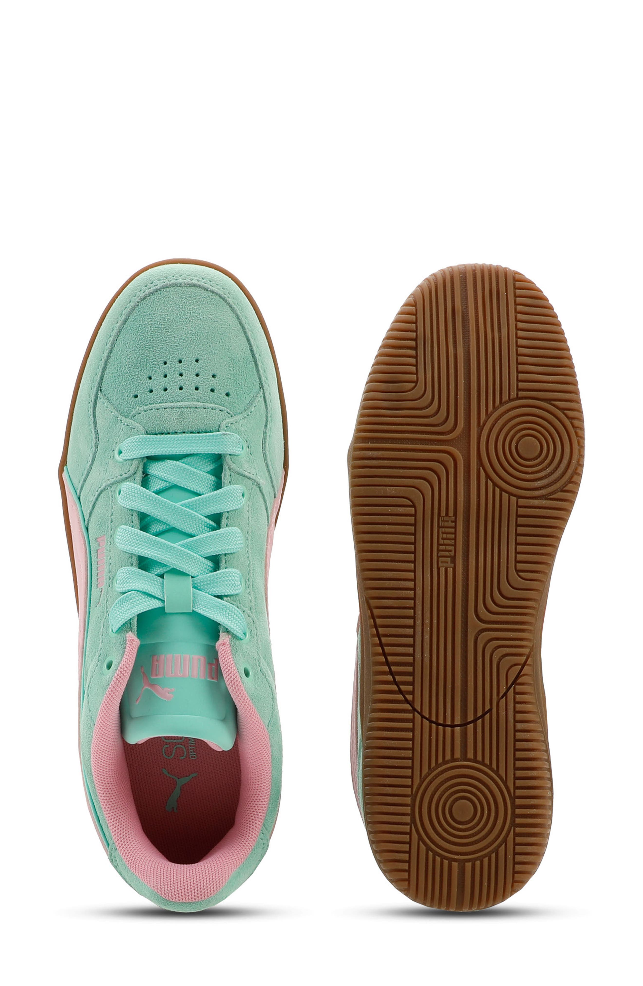PUMA K-Moda Sneaker, Alternate, color, Mint Jelly/ Pink Shimmer/ Gum