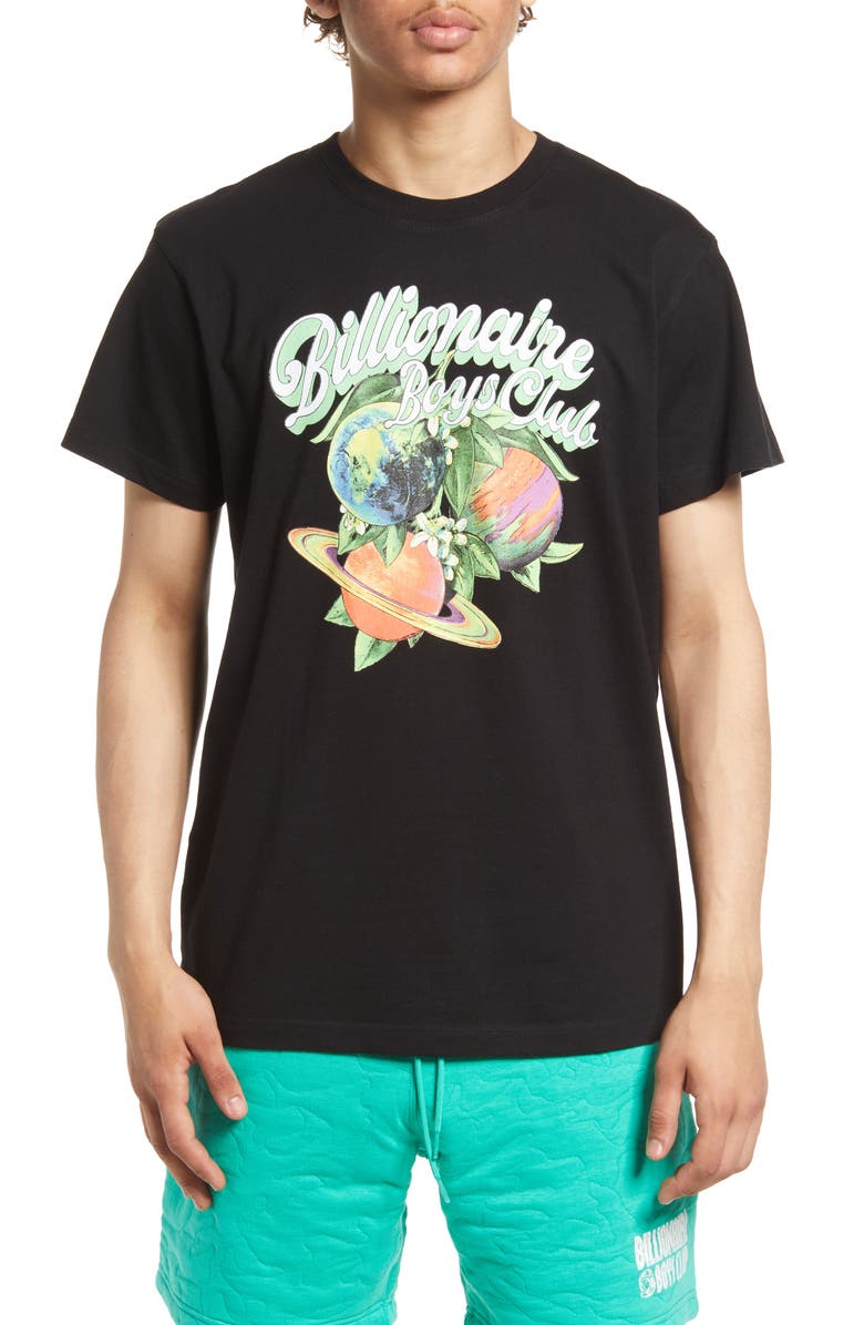 Billionaire Boys Club Planet Orange Trees Cotton Graphic T-Shirt, Main, color, 