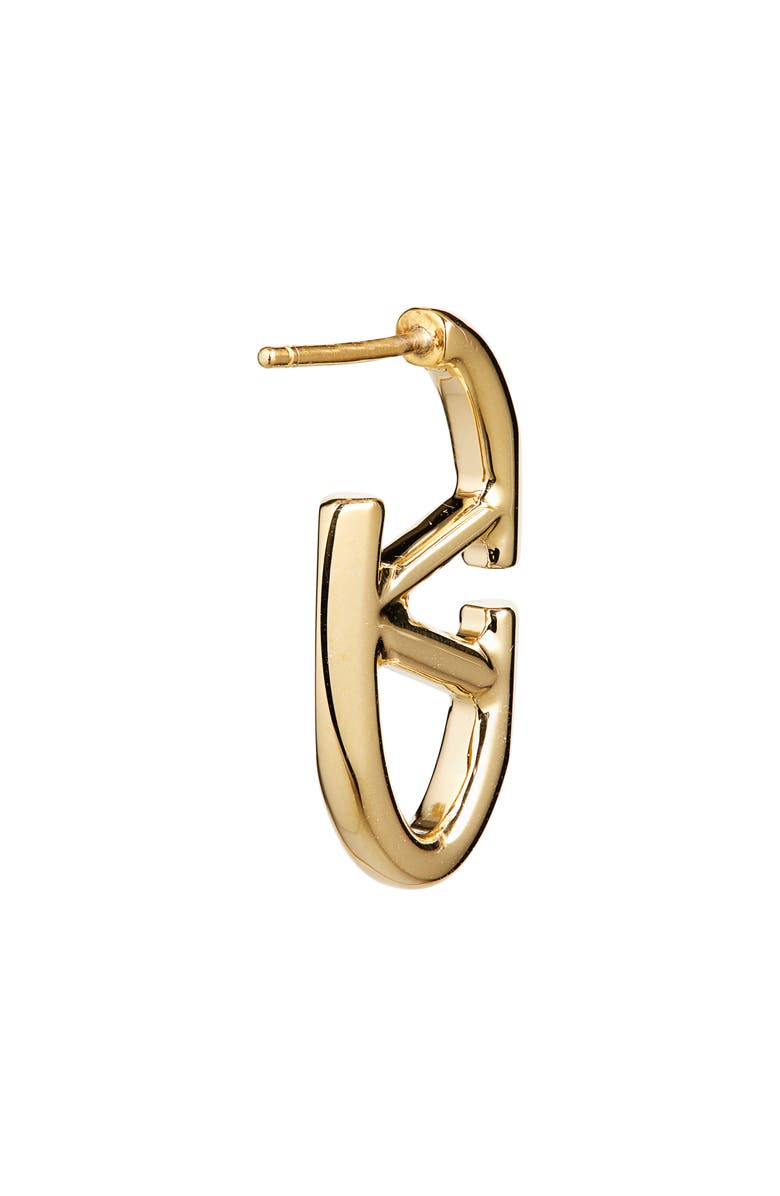 Valentino Garavani The Bold Edition VLOGO Hoop Earrings, Alternate, color, 