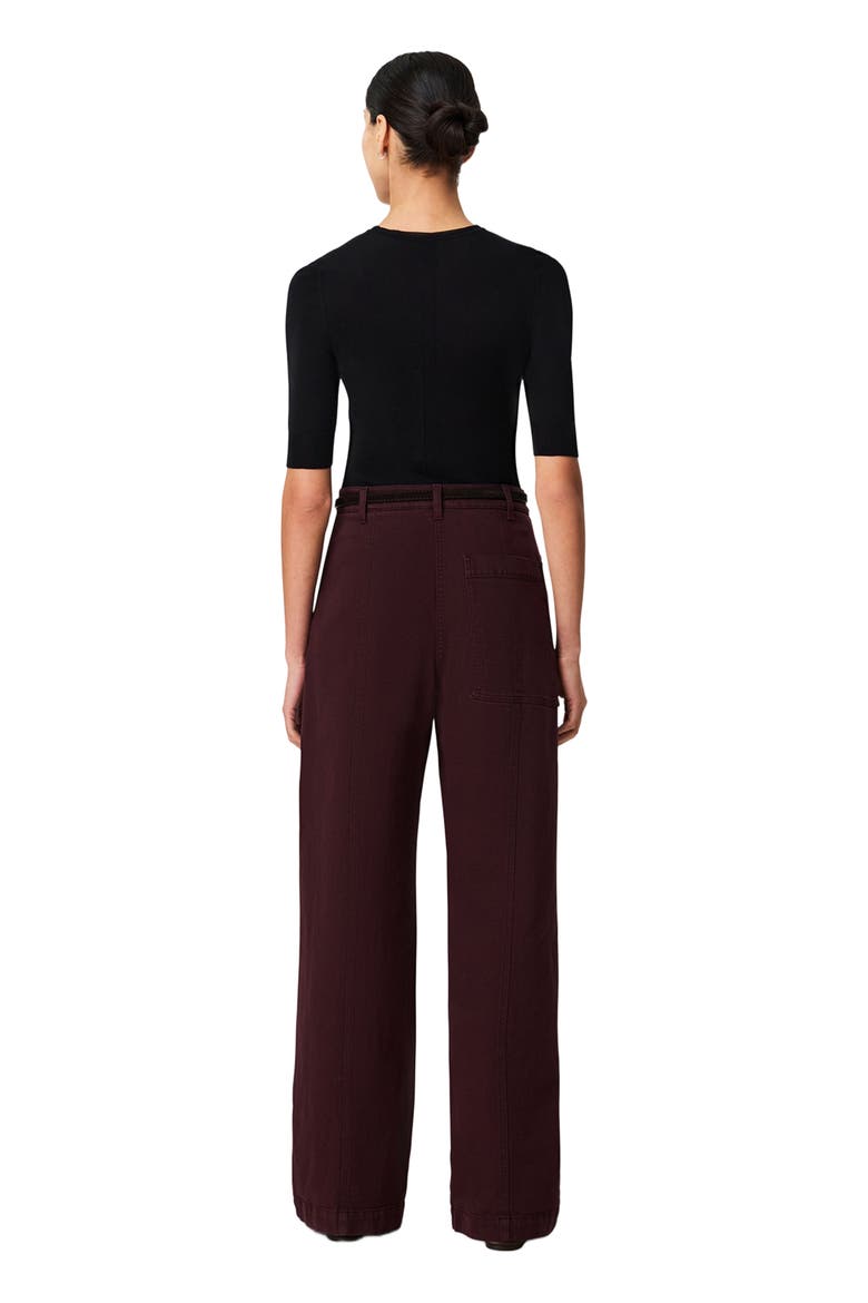 Workwear Pant, Alternate, color, OVERDYE PLUM