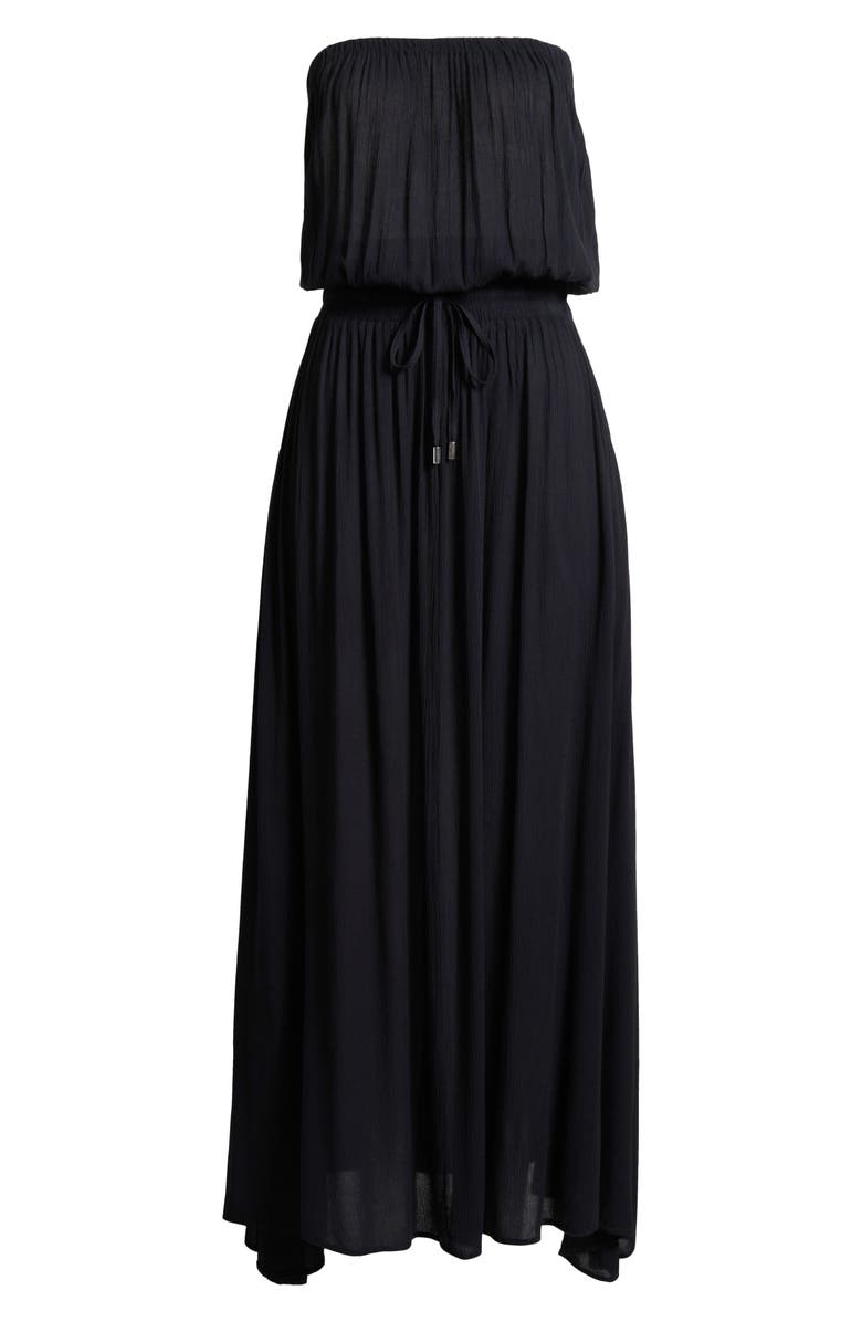 Elan Strapless Smock Cover-Up Maxi Dress, Alternate, color,
