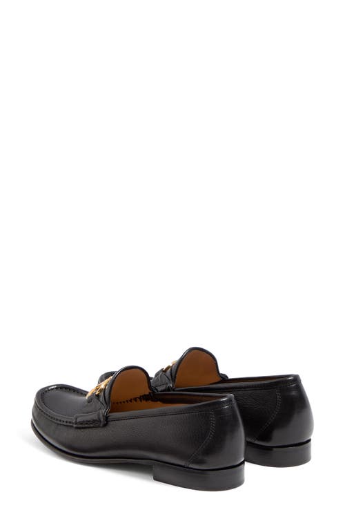 Valentino Garavani Vlogo Signature Buffalo Loafer 20mm Woman Black 40.5