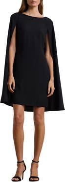 Lauren Ralph Lauren Capelet Cocktail Dress