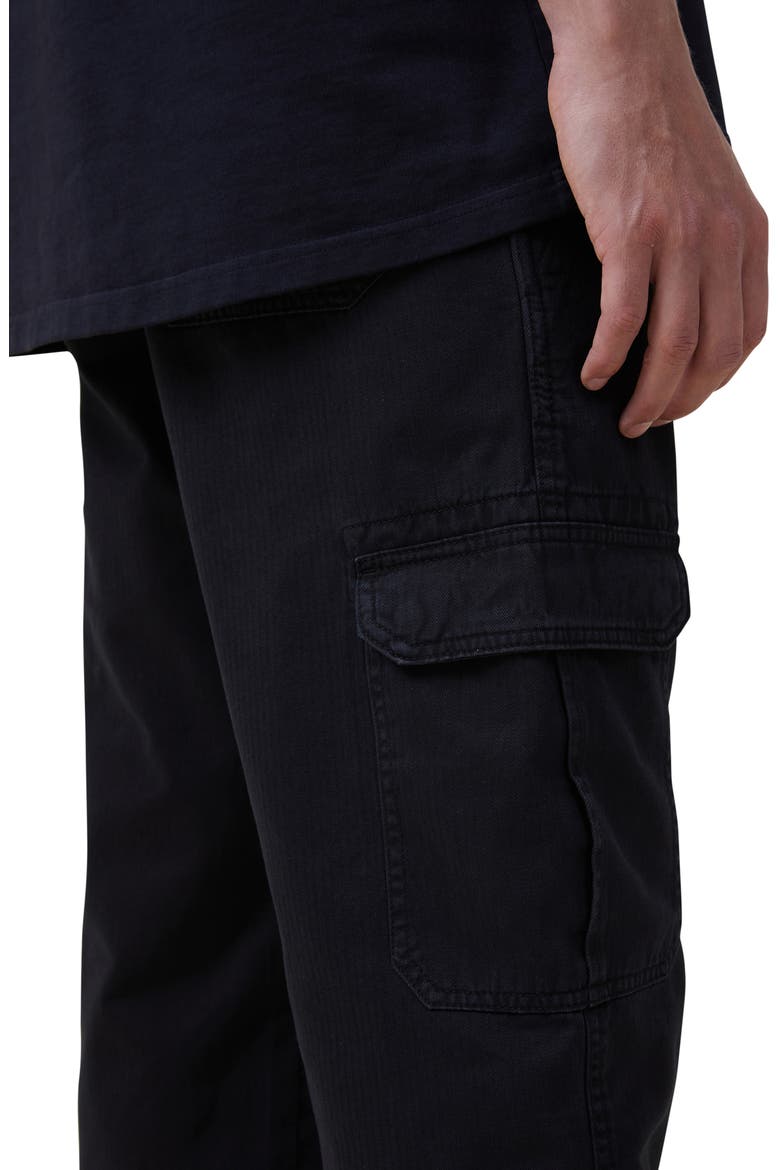 Tactical Cargo Pants, Alternate, color, JET BLACK HERRINGBONE
