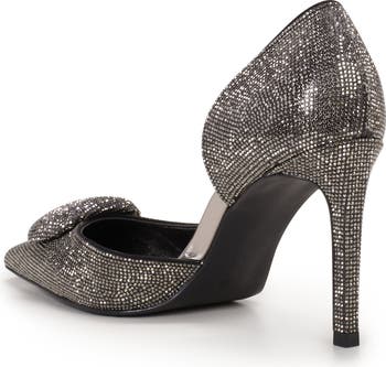 Emelias Rhinestone Half d'Orsay Pump