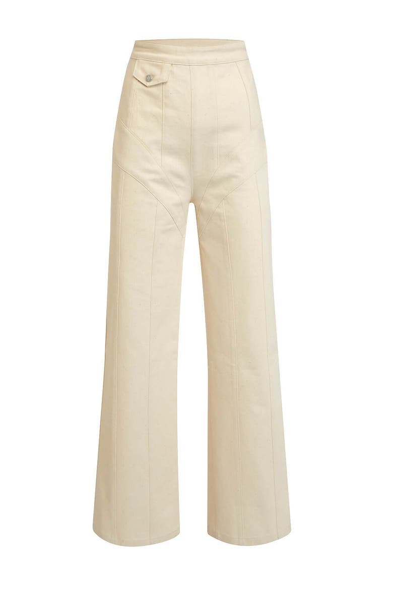 Chaby Wide Leg Pants, Alternate, color, Deep Blue
