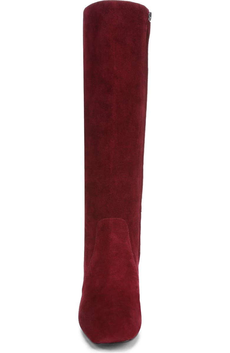 Sam Edelman Porter Knee High Boot, Alternate, color, French Merlot Suede