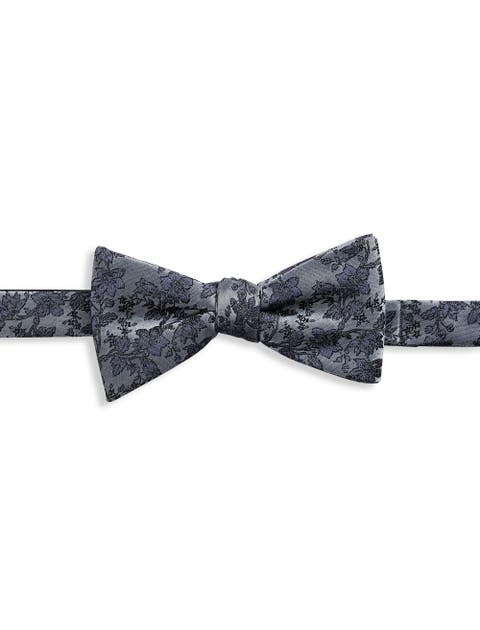 Big & Tall Sophisticated Floral Bow Tie