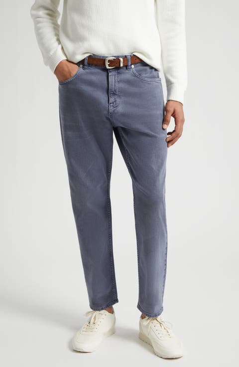 Slim Leg Stretch Jeans (Royal Blue)