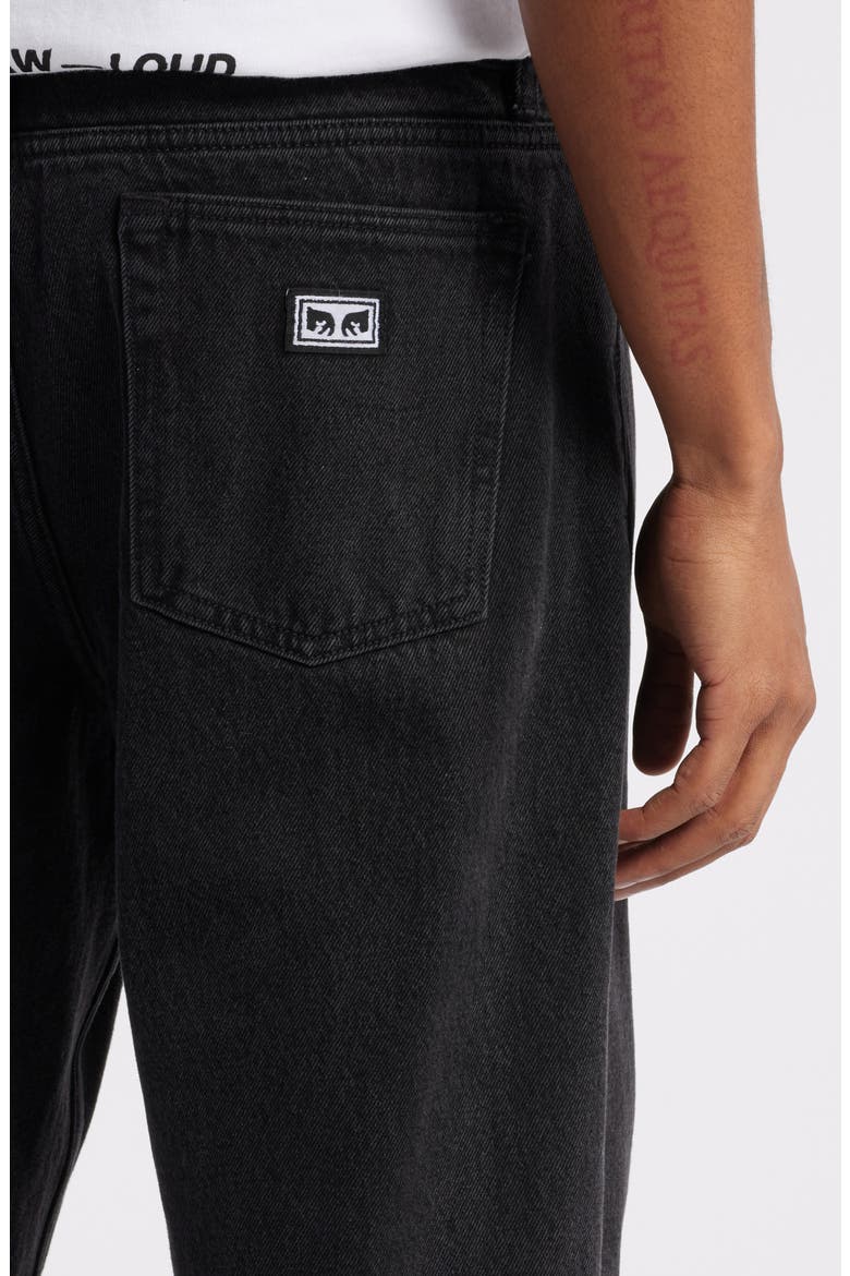 Hardwork Jeans, Alternate, color, FADED BLACK