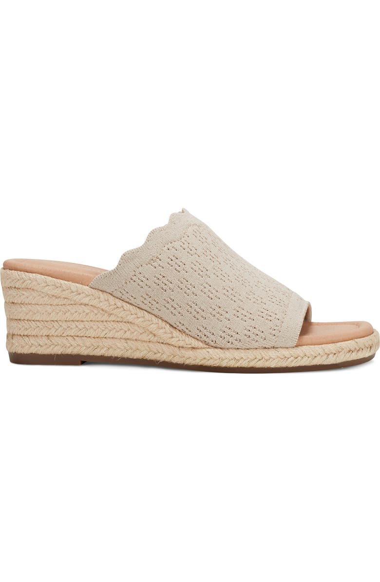 Easy Spirit Samari Wedge Sandal, Alternate, color, Light Natural