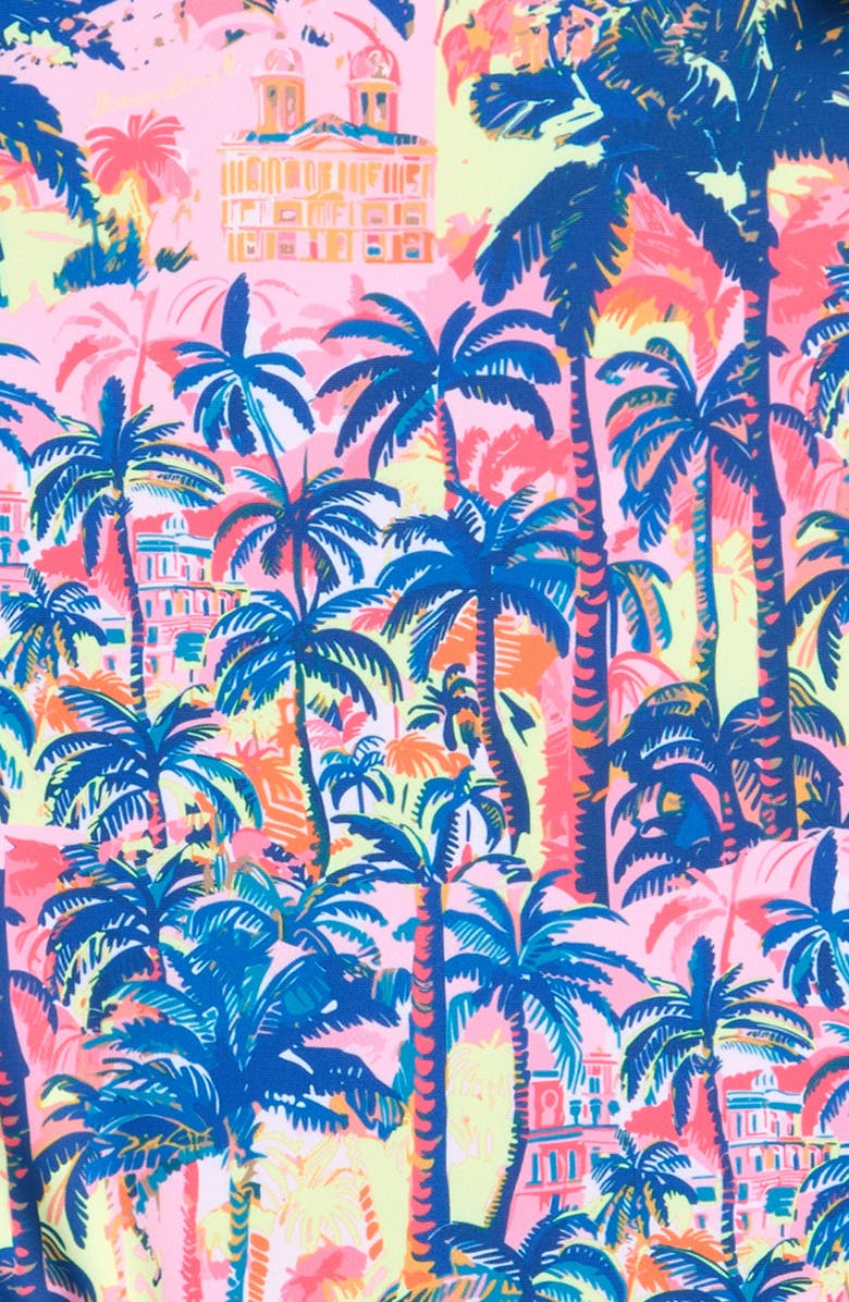 Boardies Kids' Ruffle One-Piece Swimsuit, Alternate, color, Blue Multi