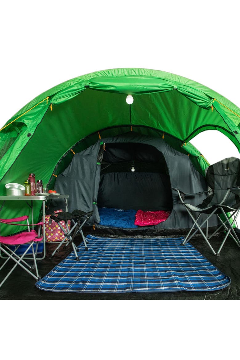 Vester 4 Man Tunnel Tent, Alternate, color, Green