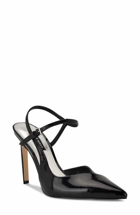 Nine West Franka Ankle Strap Pointed Toe Pump
