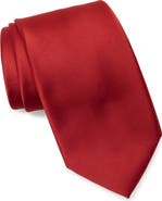NORDSTROM RACK Solid Satin Tie