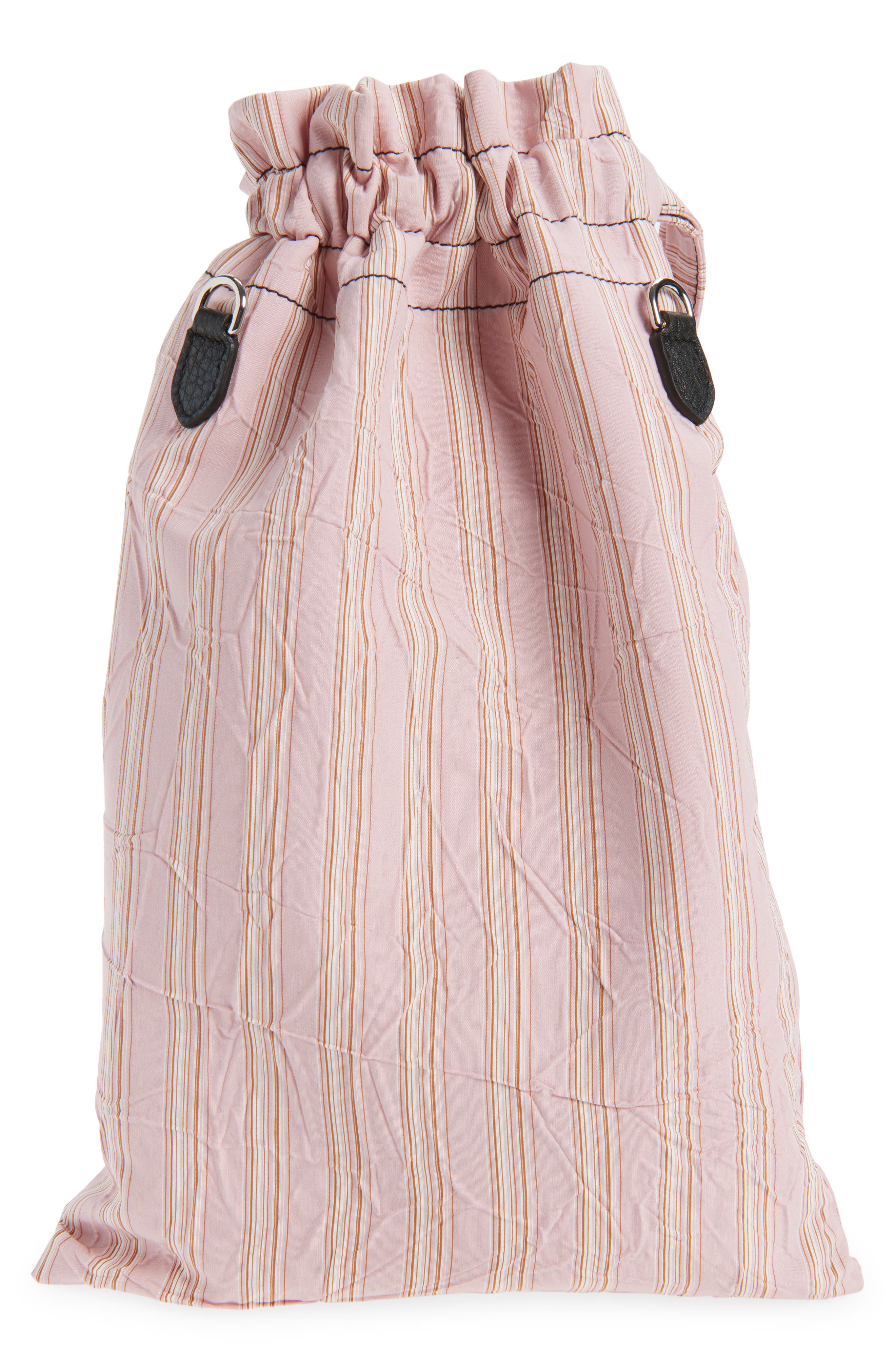 Stripe Poplin Crossbody Bag, Alternate, color, MULTICOLOR ROSA