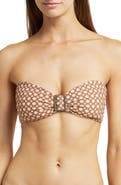 Maaji Mosaico Ashlyn Strapless Reversible Bikini Top