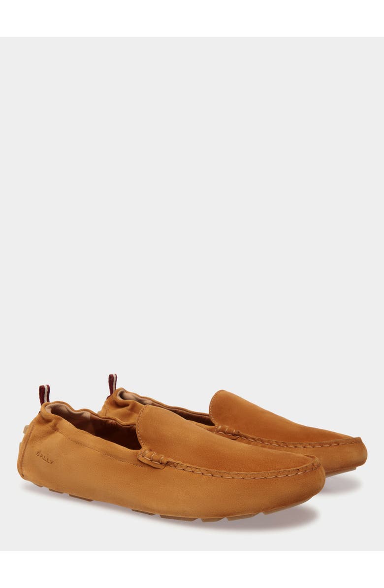 Bally Kerbs Driver in Suede Leather, Alternate, color,