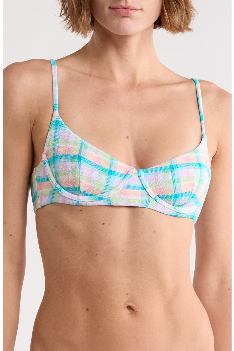Helena Underwire Bikini Top, Main, color, MULCH