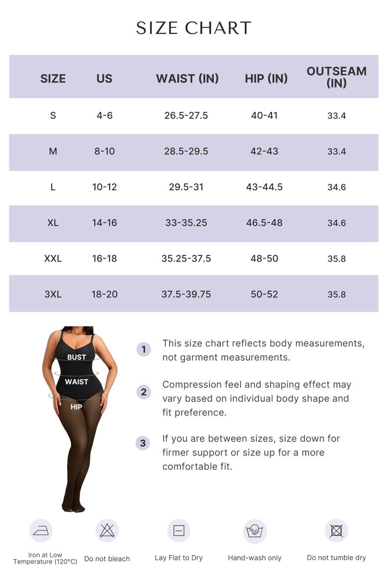 Sheer-Look Fleece-Lined Thermal Full Body Shaping Tights, Alternate, color, Black Nude