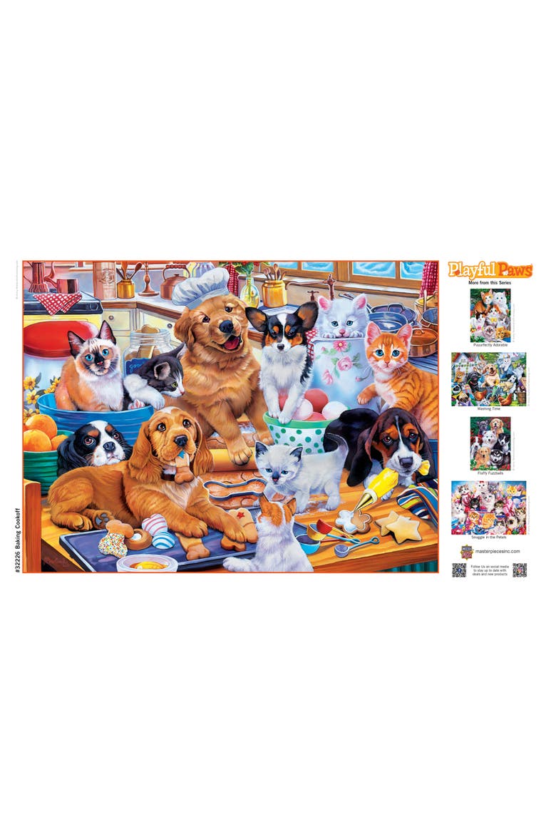Baking Cookoff 300 Piece Jigsaw Puzzle, Alternate, color, Multicolor