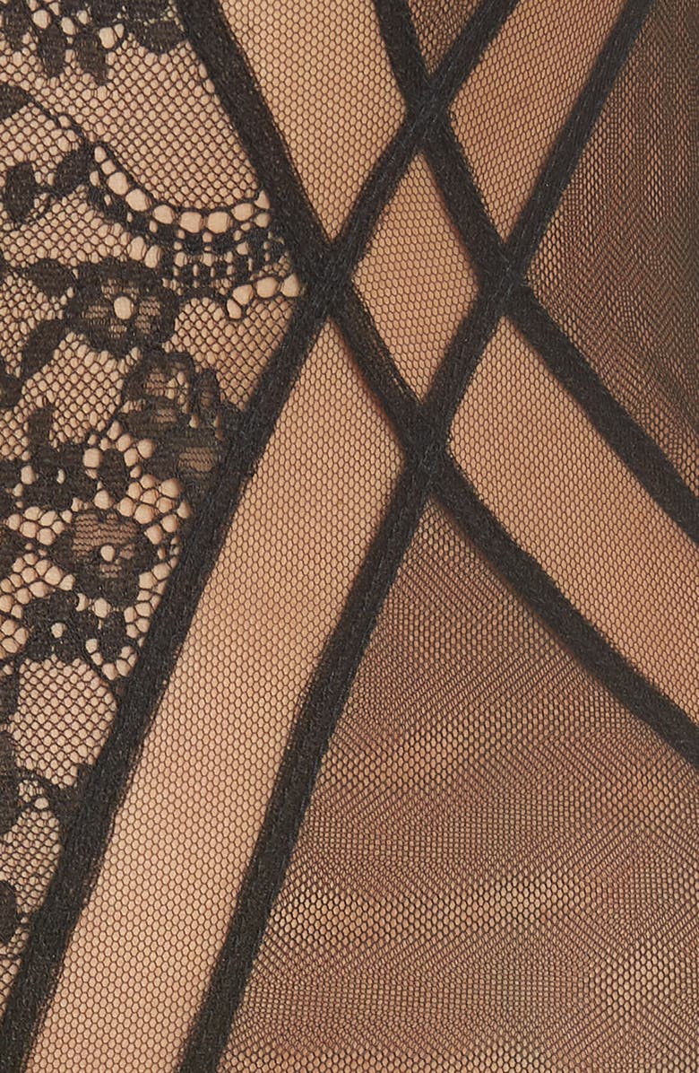 Dita Von Teese Muse Underwire Bustier, Alternate, color, Black