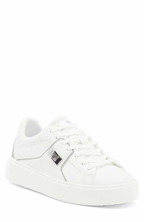 Roberto Cavalli Metal Logo Low Top Sneaker
