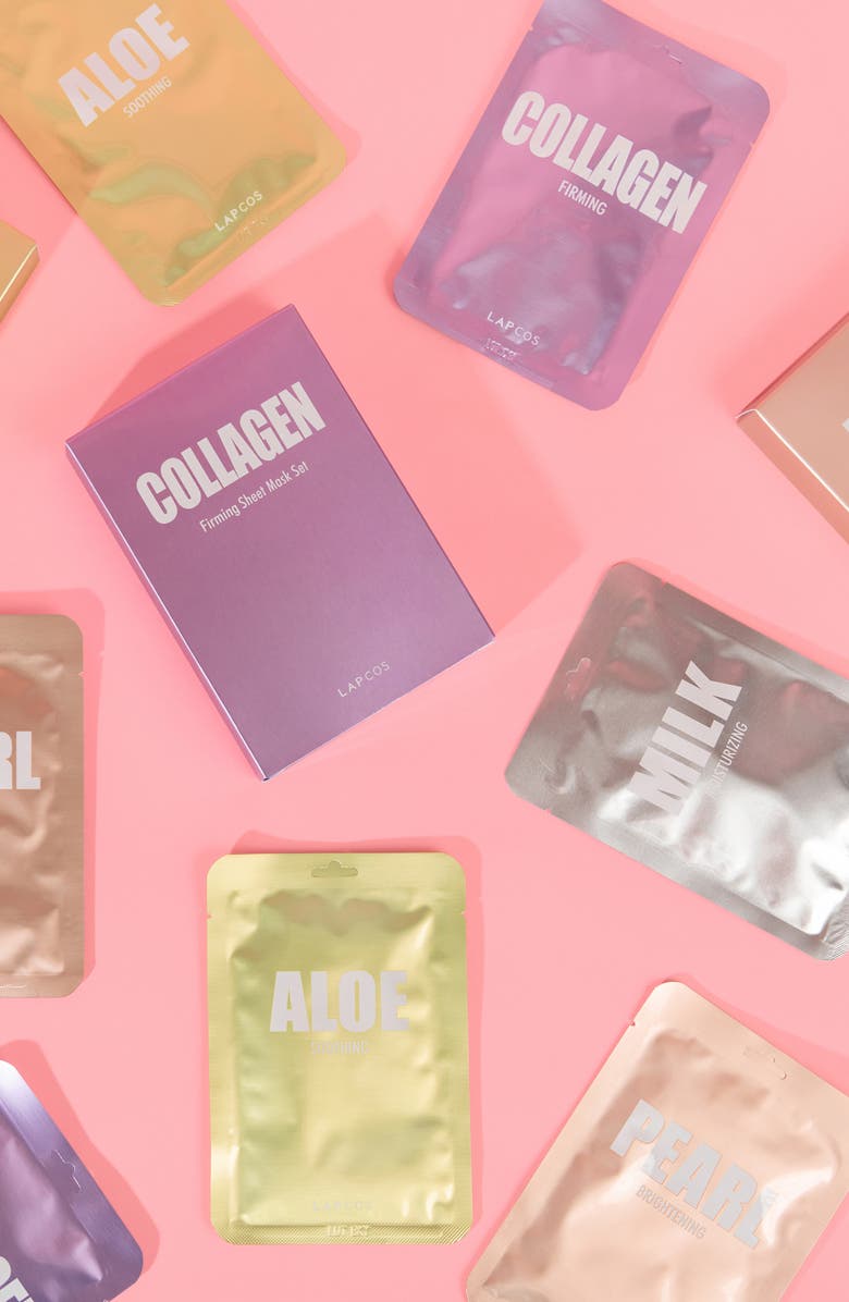 LAPCOS Collagen Firming Sheet Mask, Alternate, color, Purple