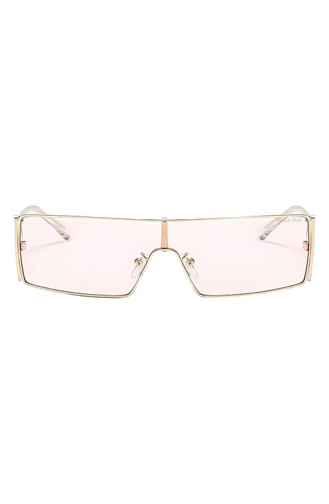 Paloma 65mm Oversize Shield Sunglasses
