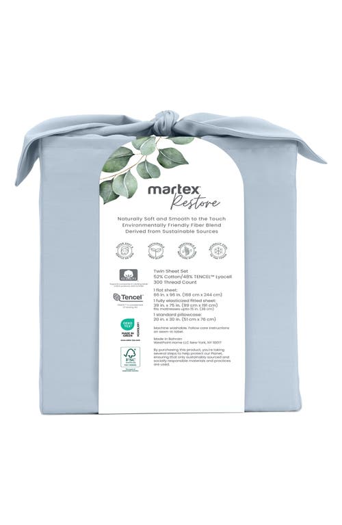 WESTPOINT HOME WESTPOINT HOME RESTORE COTTON & TENCEL® LYOCELL SATEEN SHEET SET