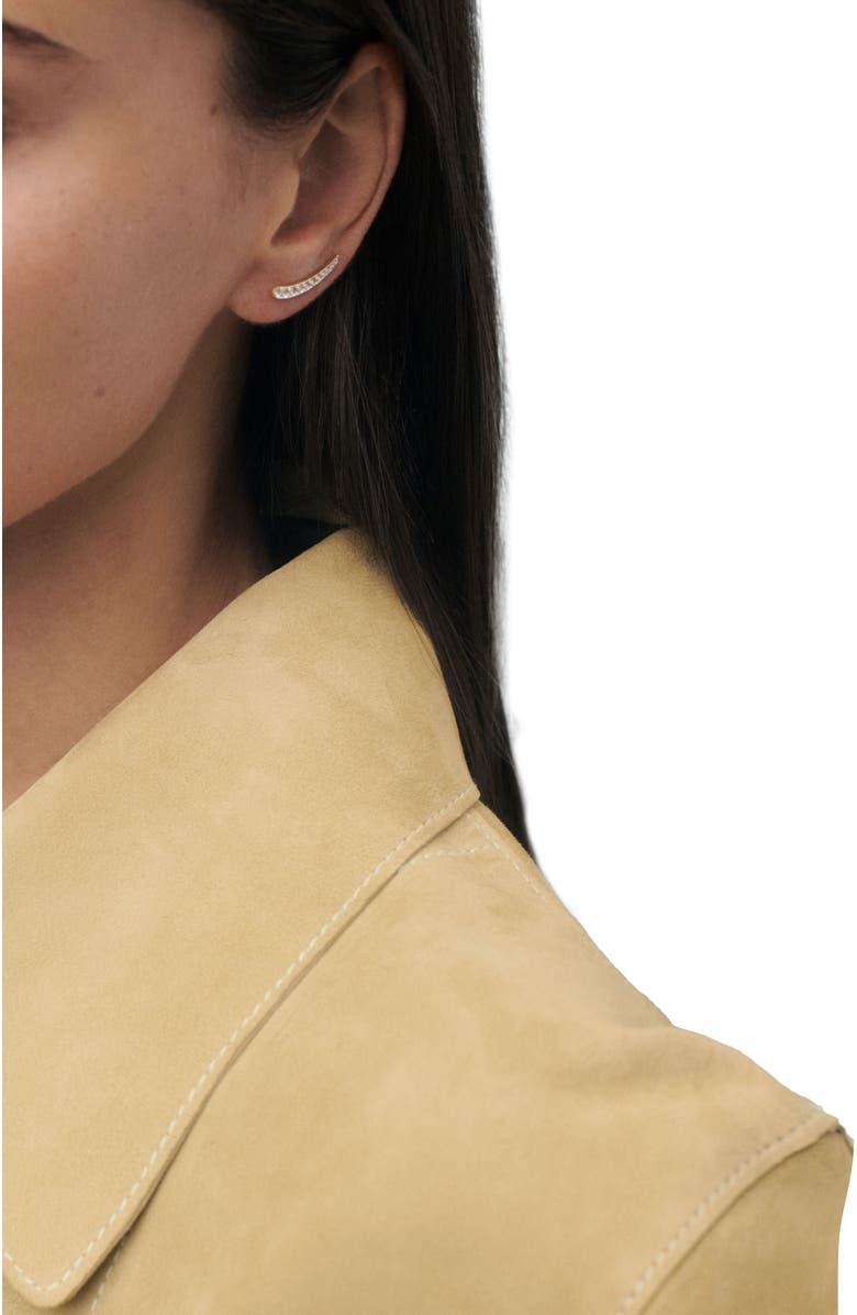 PDPAOLA Riga Climbing Earrings, Alternate, color, Gold