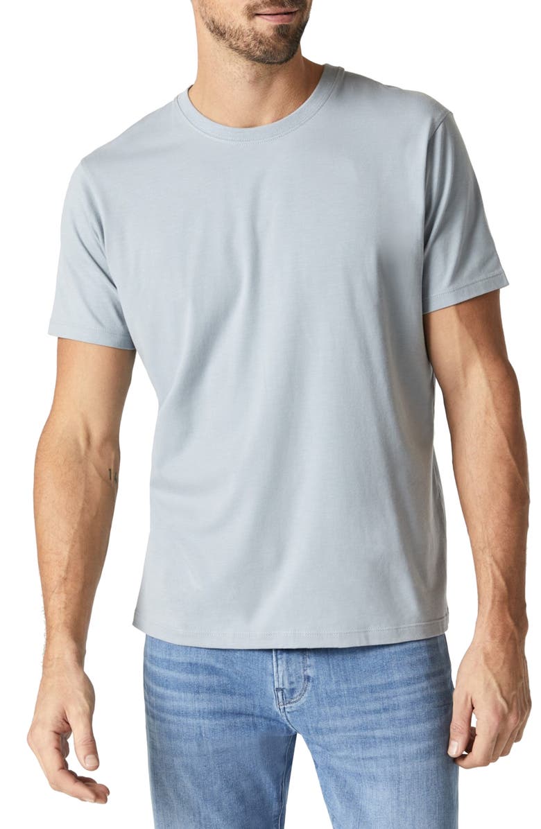Mavi Jeans Organic Cotton & Modal T-Shirt, Main, color, Aluminum