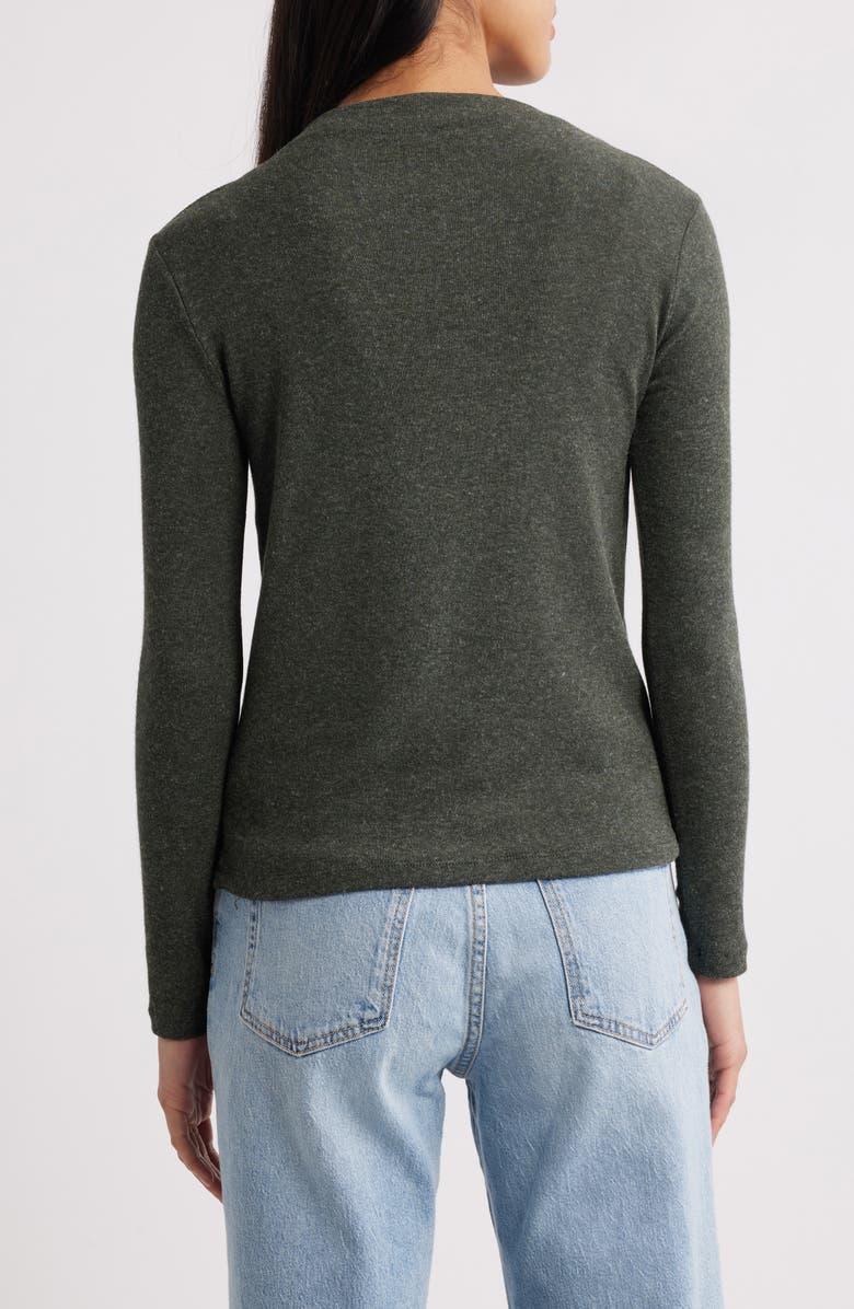 Mavi Jeans Long Sleeve Knit Top, Alternate, color, 