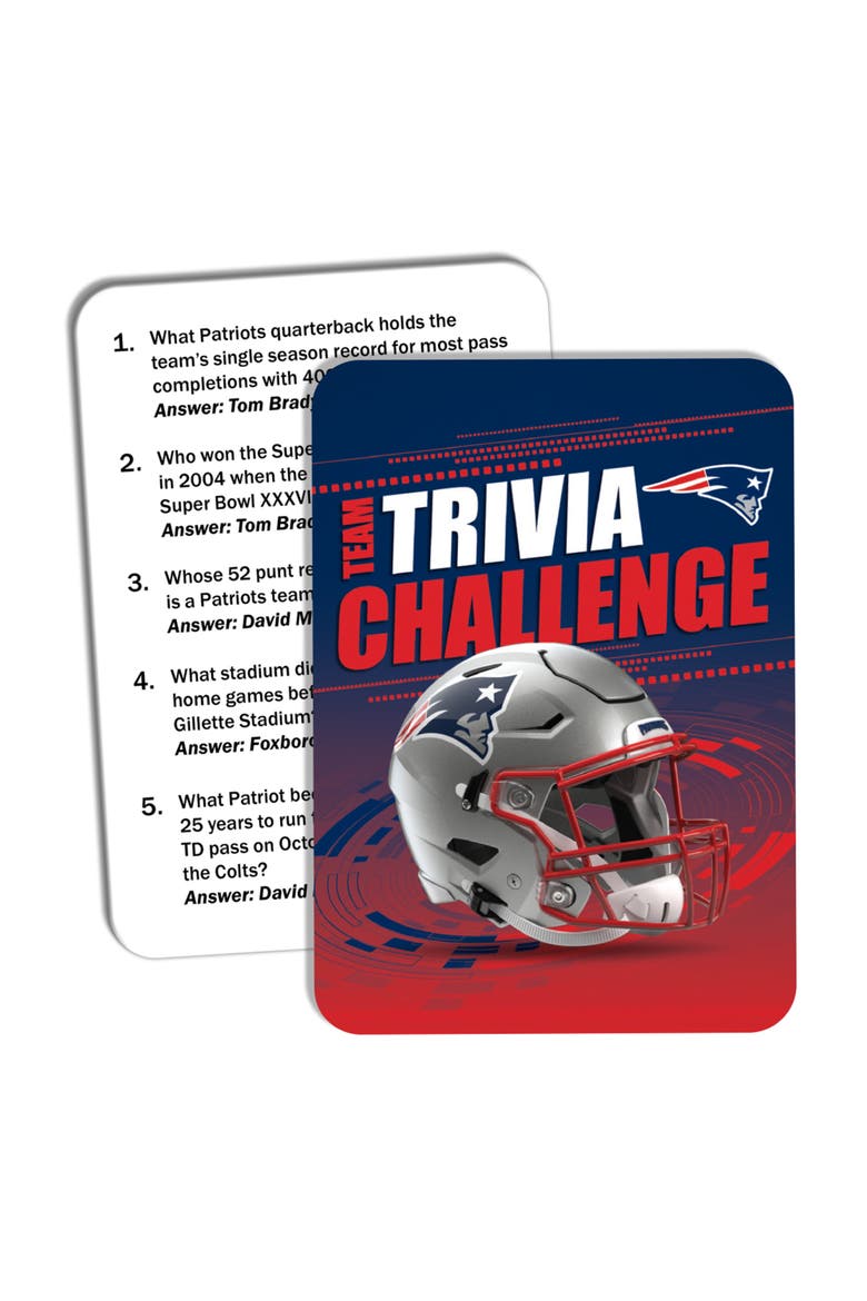 New England Patriots Trivia Challenge, Alternate, color, Multicolor