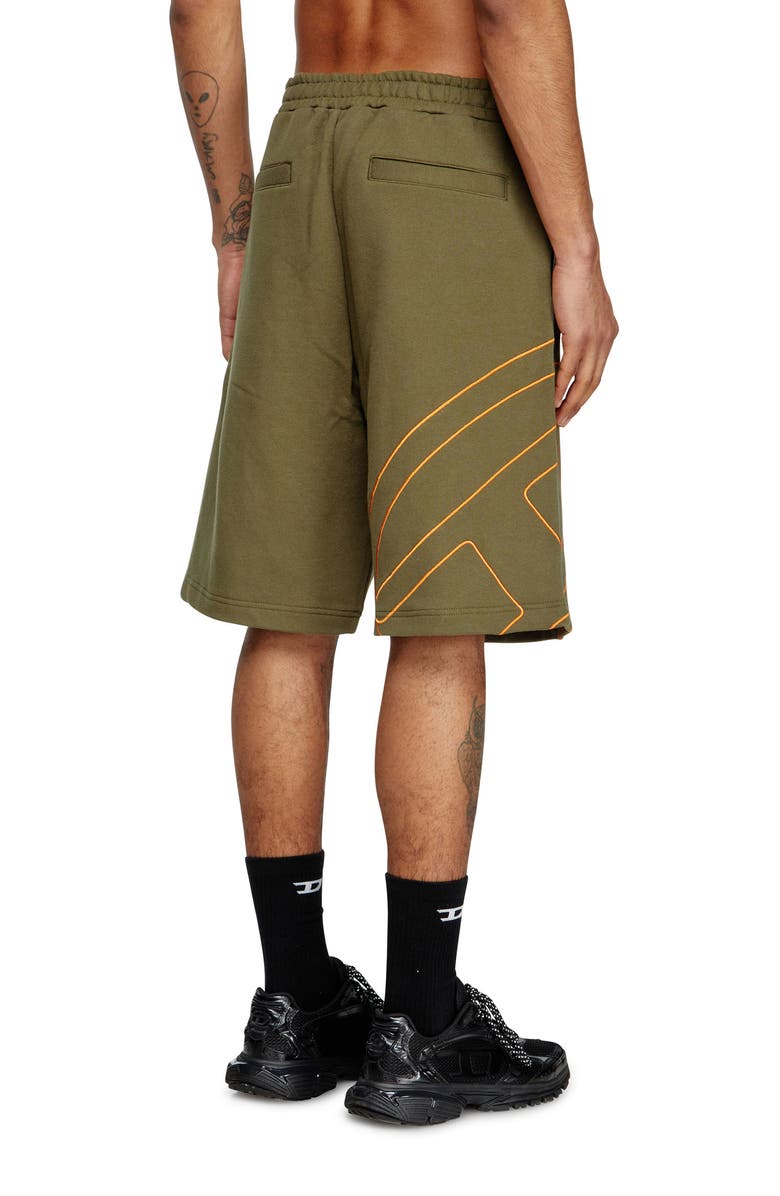 DIESEL<sup>®</sup> P-Crow-Megoval Sweat Shorts, Alternate, color, 