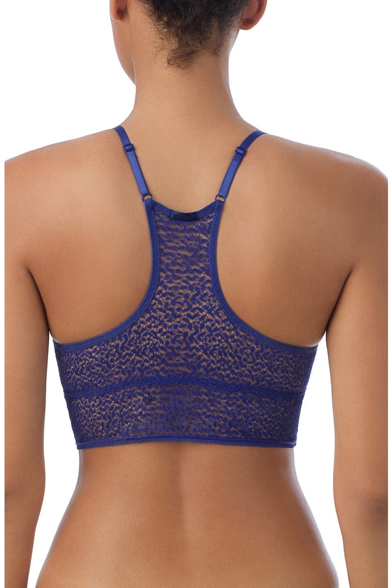 Modern Lace Longline Bralette, Alternate, color, ATLANTIC BLUE
