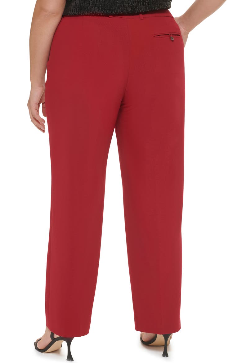 Slim FIt Pants, Alternate, color, CRANBERRY