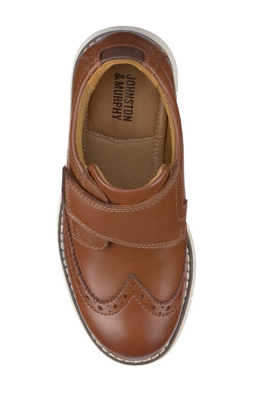 Johnston & Murphy Big Boys Holden Wingtip Leather Shoes In Tan