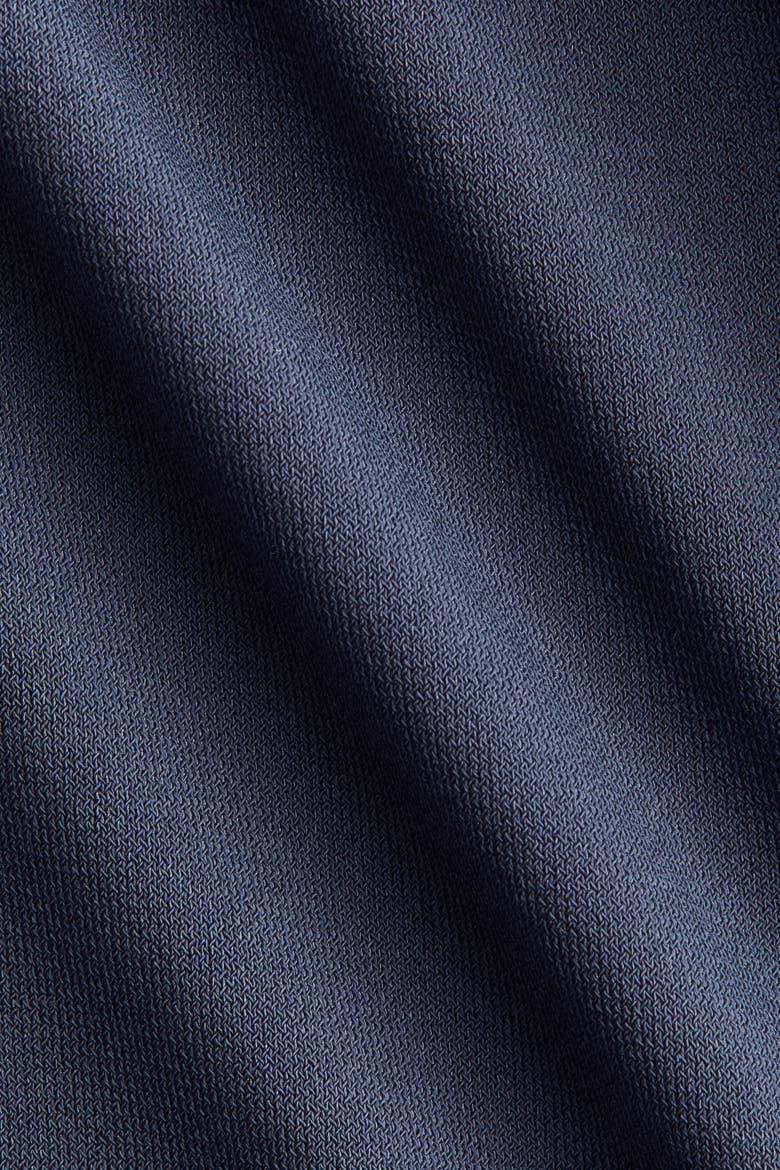 Draped Asymmetric Dress, Alternate, color, Dark blue