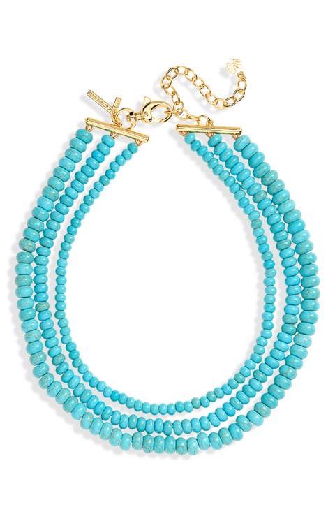 Multistrand Bead Necklace